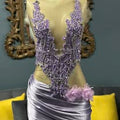 Lavender Rimstones Bday dress