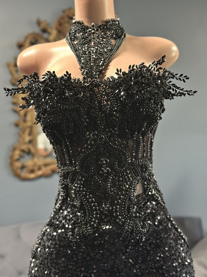Black Diamond Prom Dress